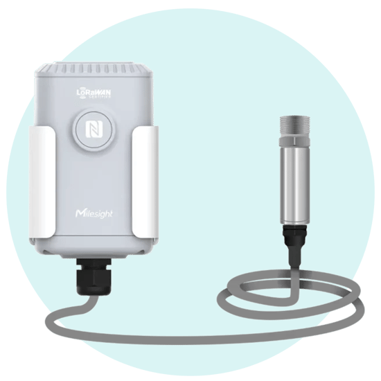 LoRaWAN sensor for MaintMaster IoT, enabling reliable connectivity and long-range communication in industrial environments