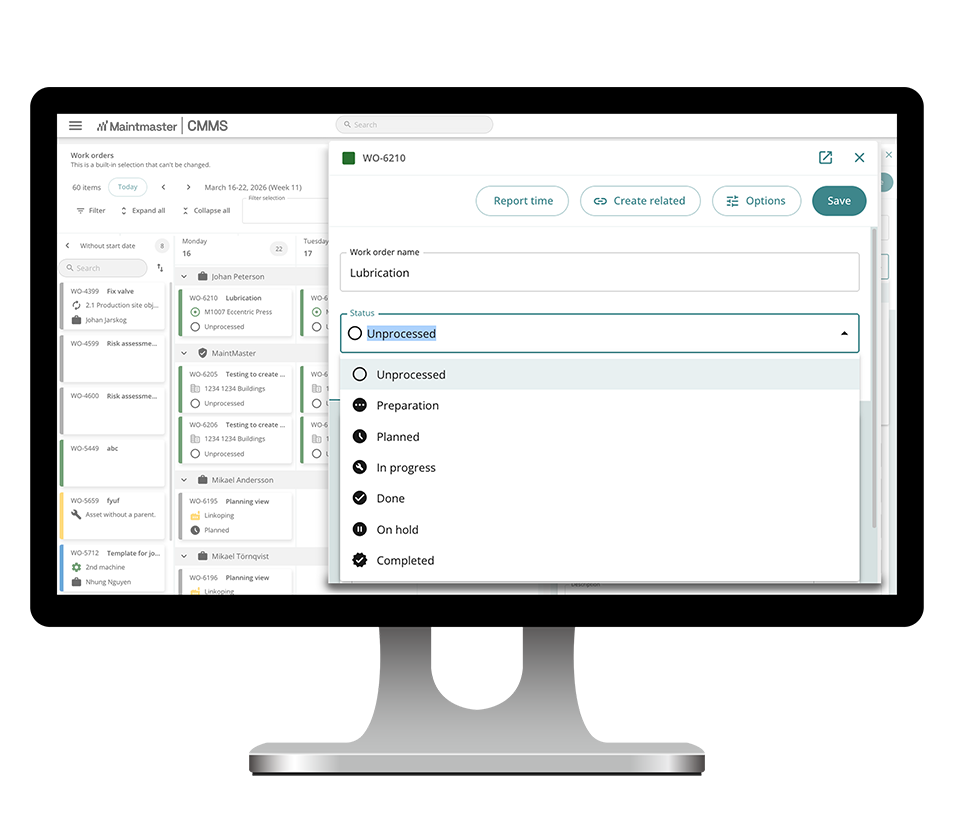 2026-03-MM10_Work-Orders_V2-Calendar-View-Status-update-computer-monitor-inlay