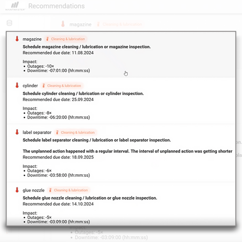 maintmaster-mi-recommendations